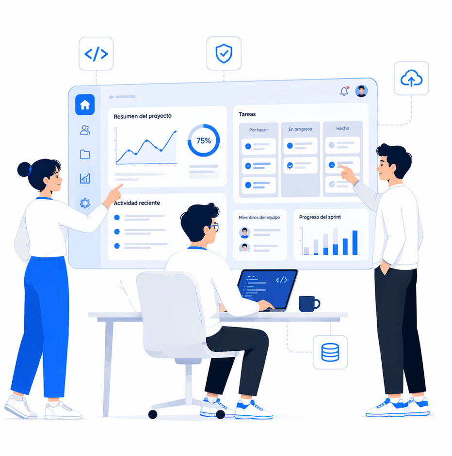 Sistema interno para gestión y datos